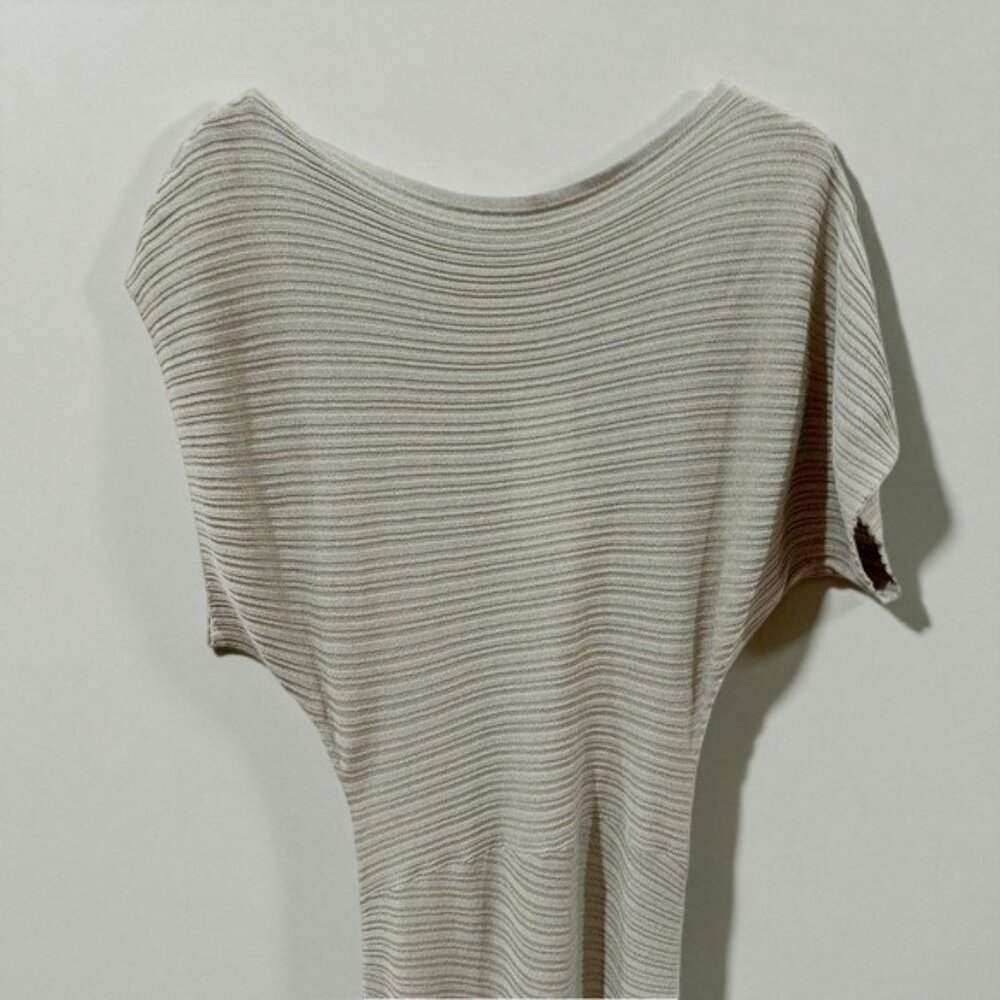 NWT Revolve Mon Renn Celest Off Shoulder Knit Sweater Maxi Dress Sage Green - Picture 8 of 10